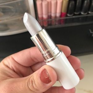 Beautiful Mac silver metallic lipstick. Brand New